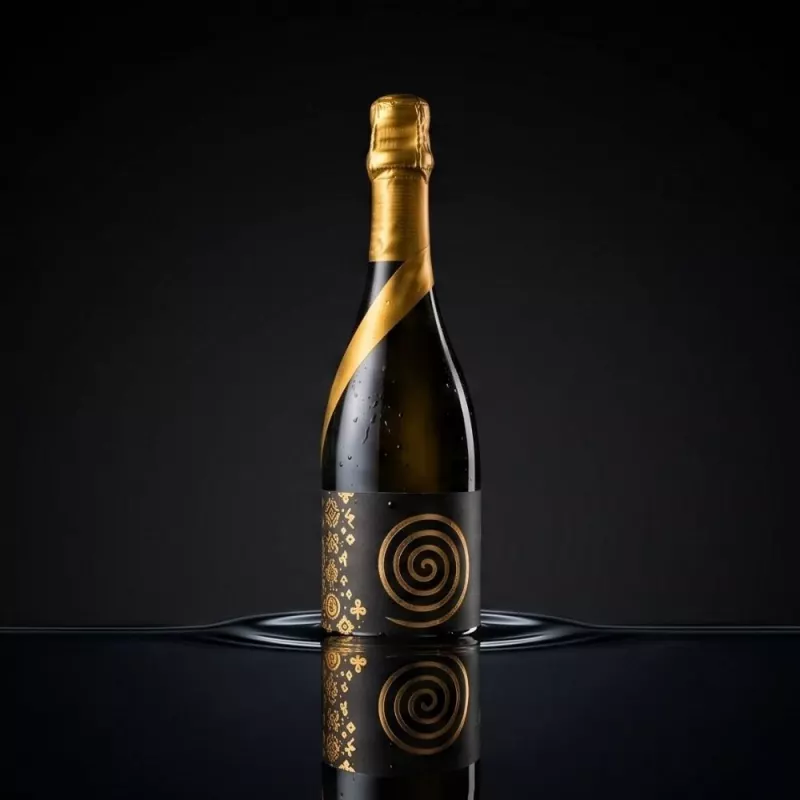 Kaya Groove sparkling wine bottle